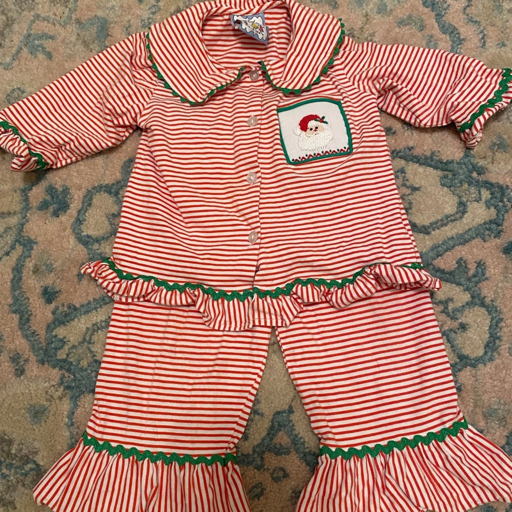 Smocked Christmas Pajamas